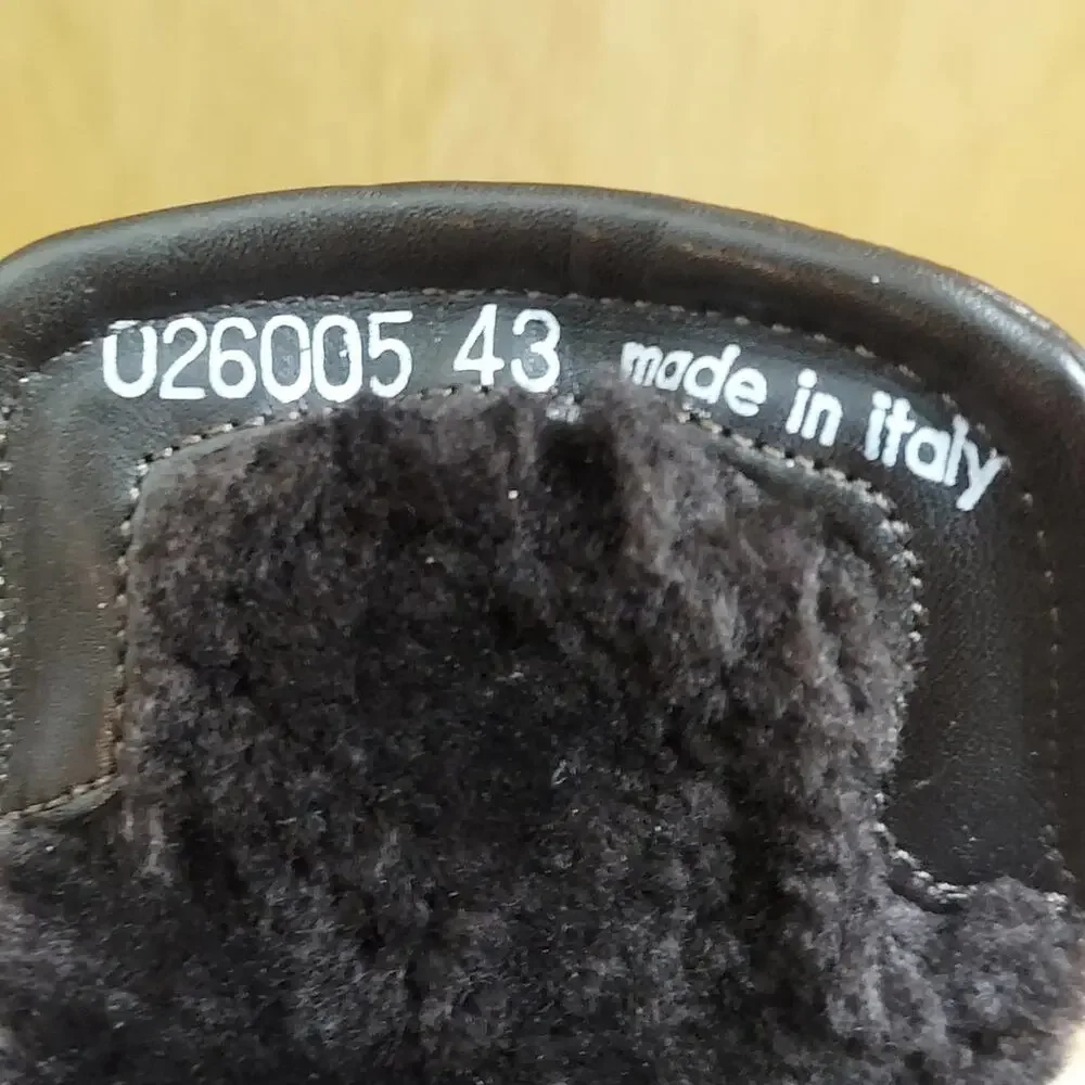 Franceschetti Italy Barneys New York Men's US 10 Brown Leather Ankle Boots